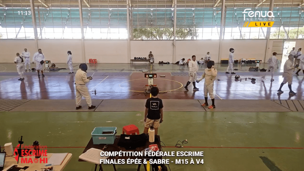 Retransmission FENUA NET WORK vidéo en direct et en exclusivité  pour les compétitions fédérales de la&nbsp;FEM