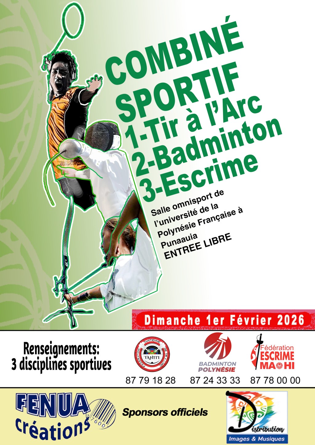 Affiche officielle du Combiné&nbsp;sportif