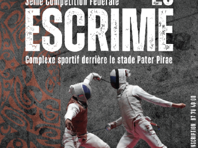 Trophée Henri Terorotua: 3e épreuve d&rsquo;escrime au calendrier de la fédération d&rsquo;escrime Ma&rsquo;ohi&nbsp;!
