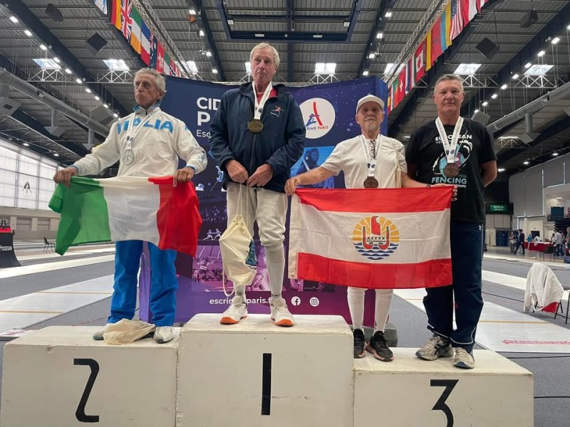 RESULTATS des 2 championnats d’escrime Internationaux&nbsp;!